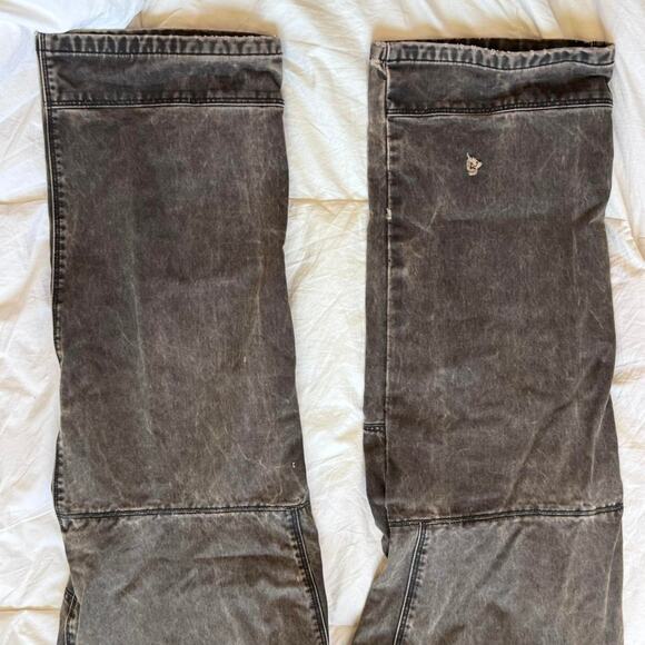 Kuhl ryder vintage patina dye jeans 38x32 work wear utility outdoors gorpcore - Picture 4 of 8
